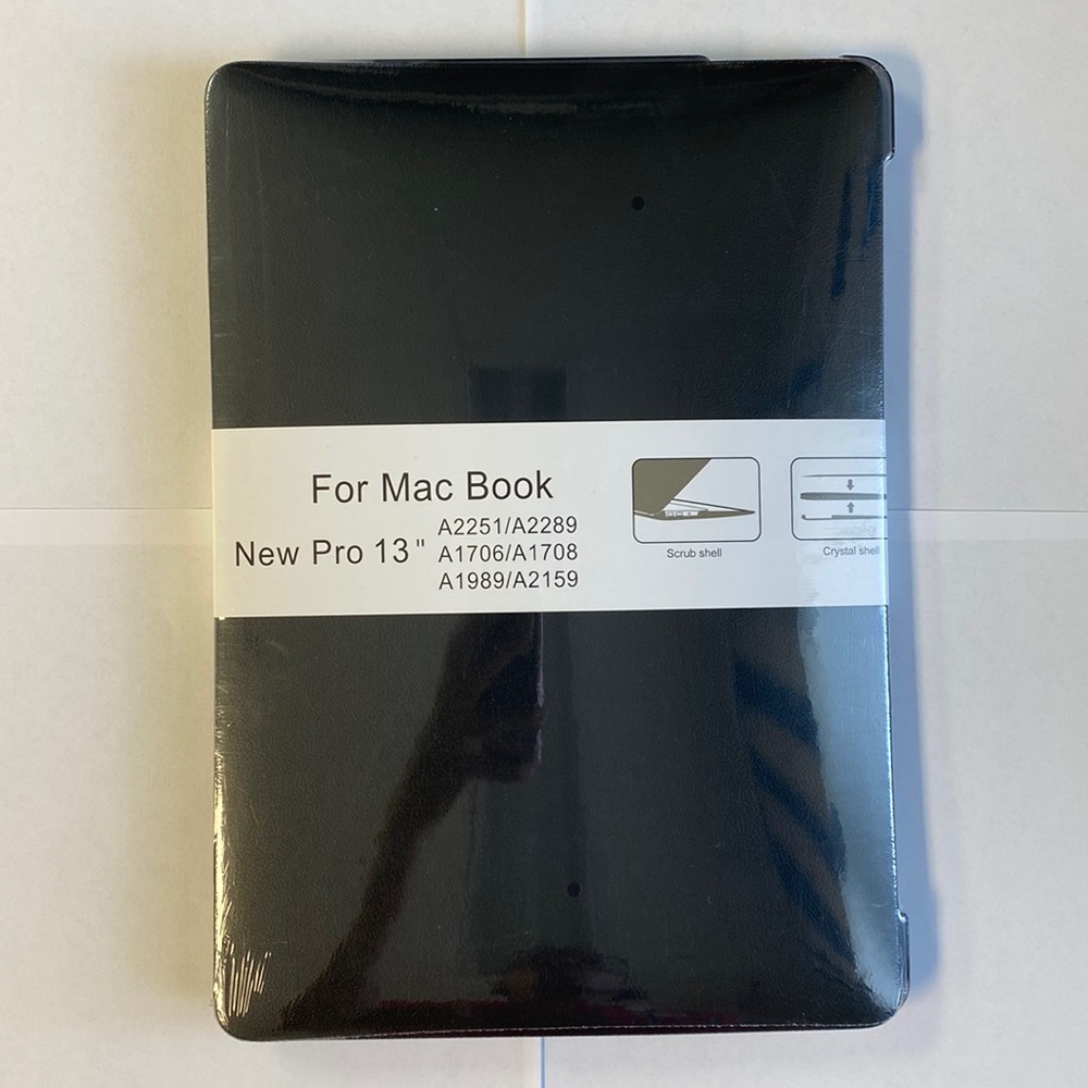 Sealed Black Hard Shell for Mac Book Pro 13”